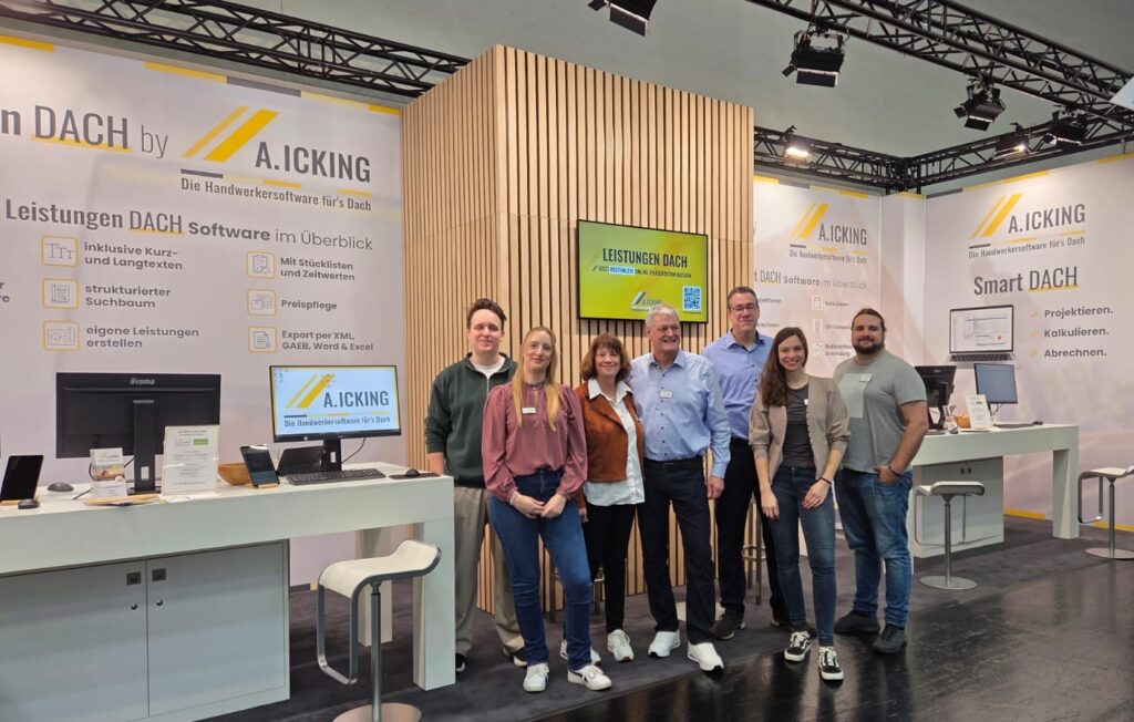 Dach + Holz 2026 Köln: smartDach im neuen Design & KI-Lösung für GAEB