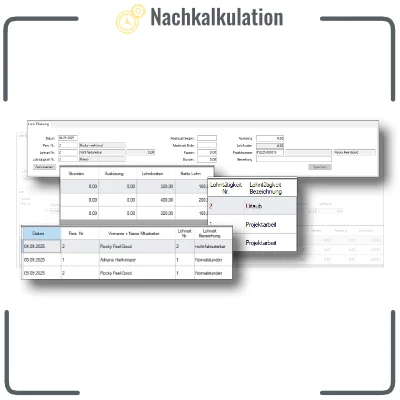 Nachkalkulation