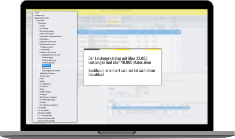 Leistungen Dach Katalog in DachProfi24