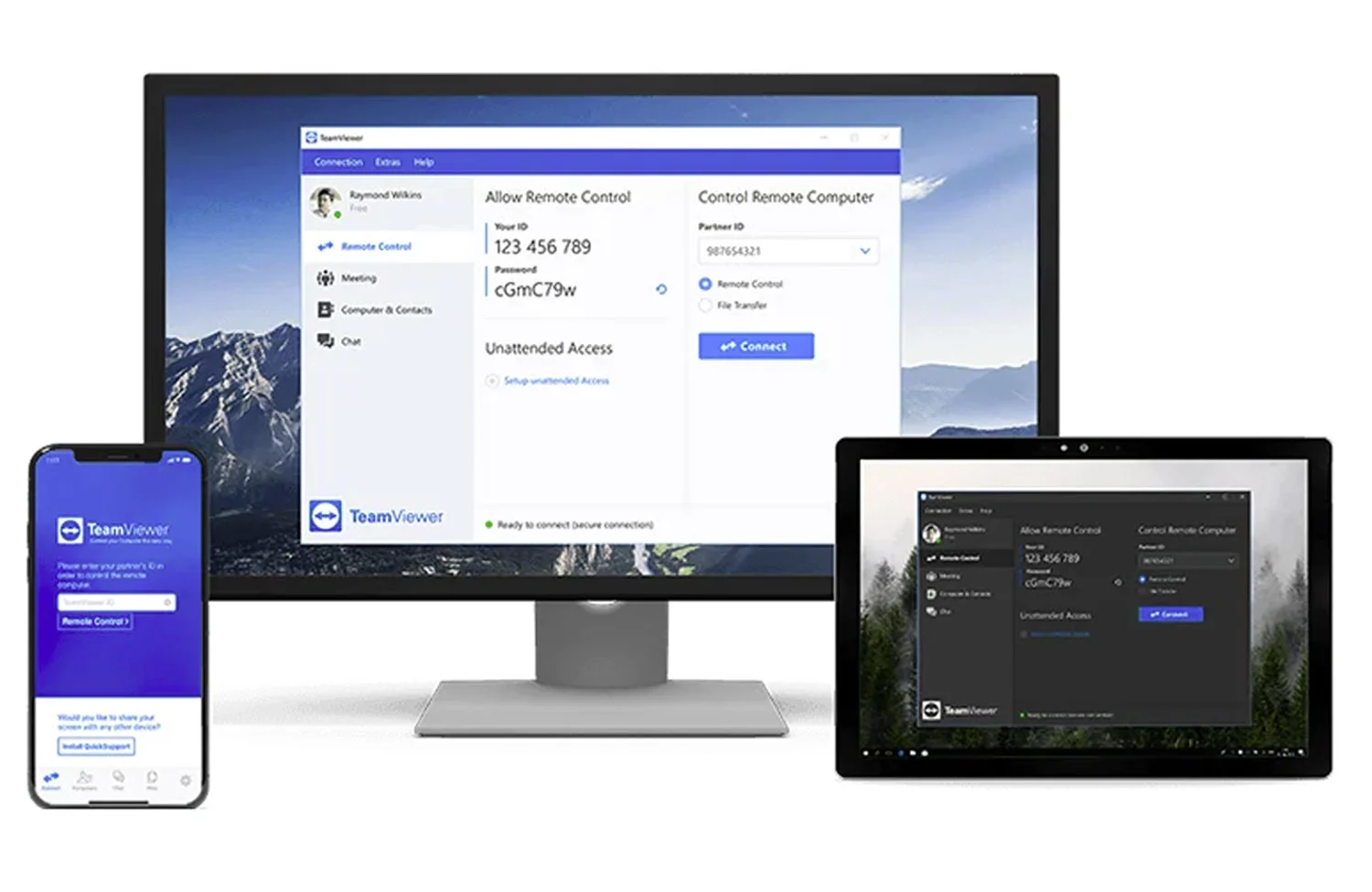 Fernwartung mit TeamViewer TeamViewer für die smartDach Fernwartung
